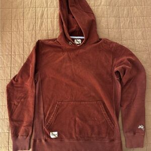 Tracksmith Brick Red Hoodie
